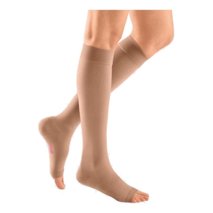 Calza a Compressione al Ginocchio Medi Plus Classe 1 Gambaletto Elastico Medicale Uomo Donna Calza a Compressione al Ginocchio Medi Plus Classe 1 Gambaletto Elastico Medicale Uomo Donna