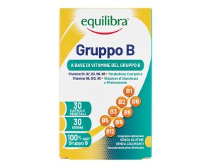 Equilibra gruppo B 30 capsule - integratore di vitamine gruppo B