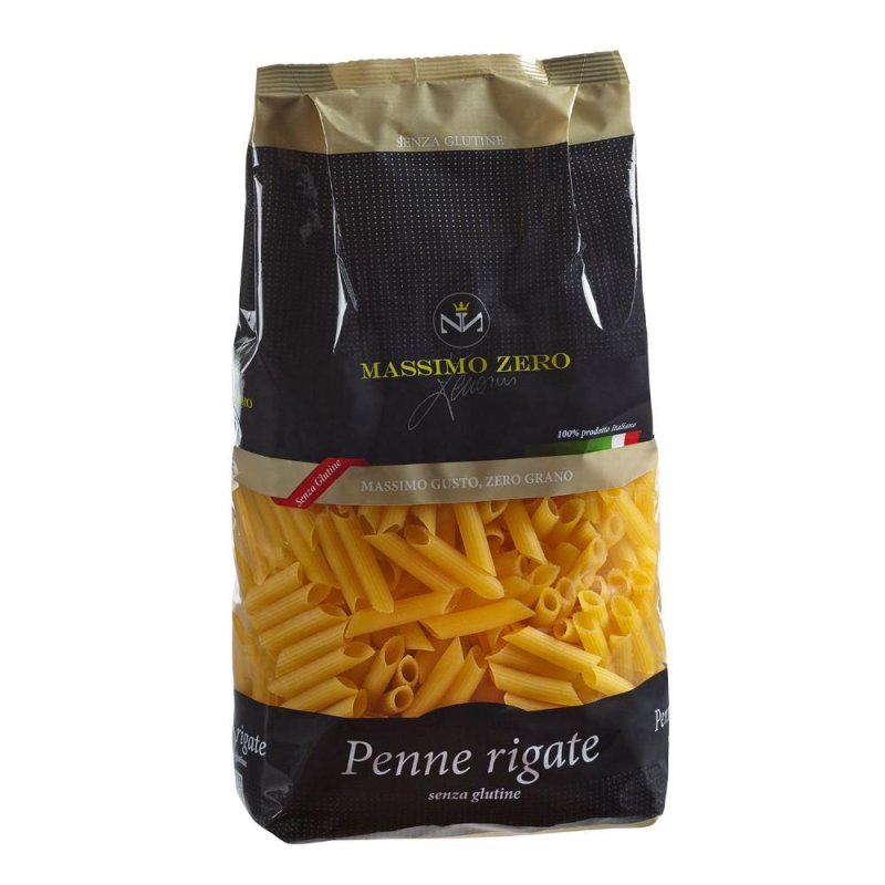 Massimo Zero Penne Rigate Pasta Senza Glutine 1Kg Massimo Zero Penne Rigate Pasta Senza Glutine 1Kg