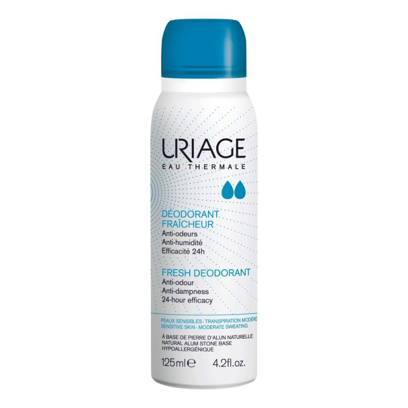Uriage Deodorante Fraicheur alla Pietra di Allume Spray 125ml Uriage Deodorante Fraicheur alla Pietra di Allume Spray 125ml