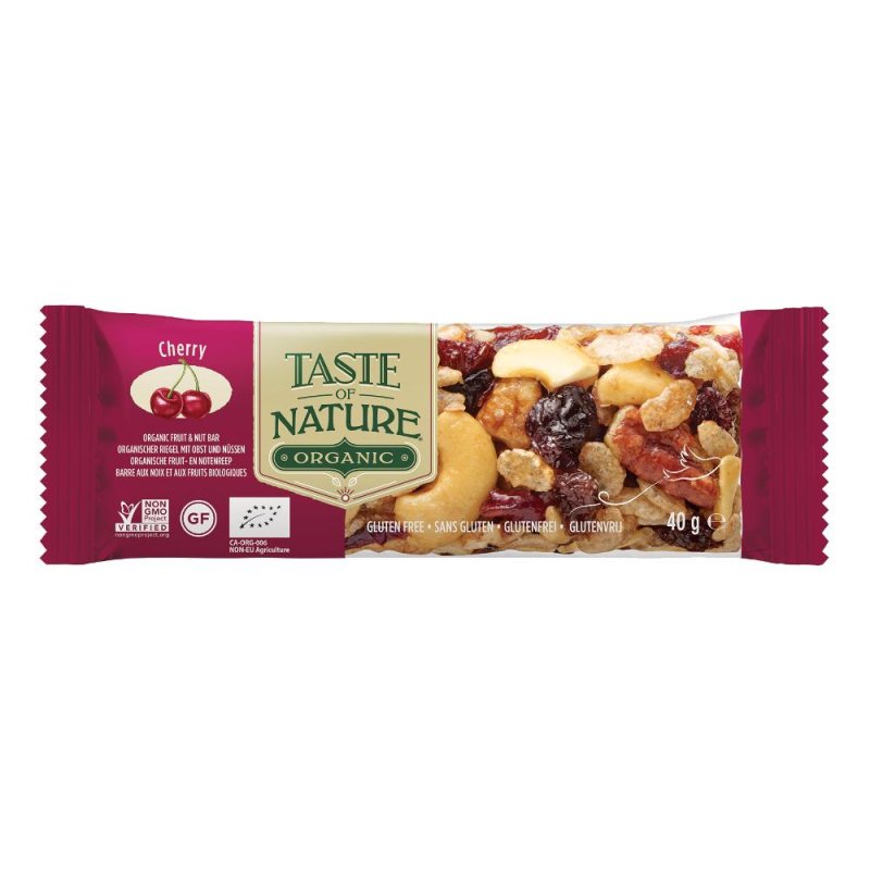 Barretta alle Ciliegie Bio Taste Snack alla Frutta Biologico Barretta alle Ciliegie Bio Taste Snack alla Frutta Biologico