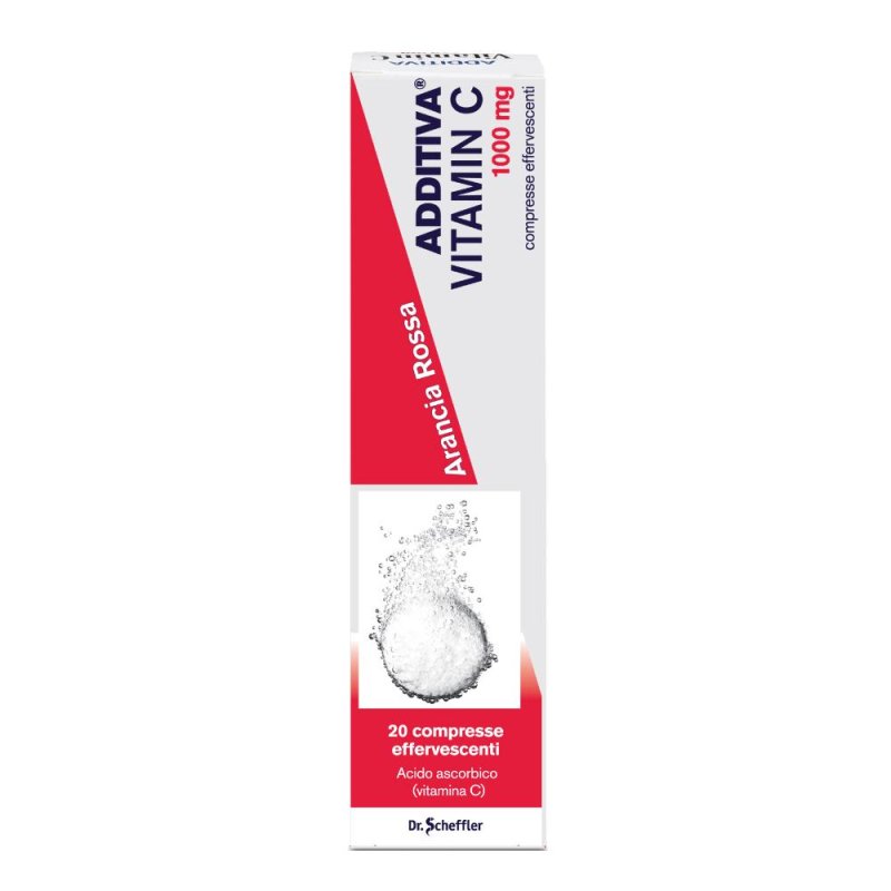 Dr.b.scheffler Nachf Gmbh & Co Additiva Vitamina C Arancia Rossa 1g 20 Compresse Dr.b.scheffler Nachf Gmbh & Co Additiva Vitamina C Arancia Rossa 1g 20 Compresse