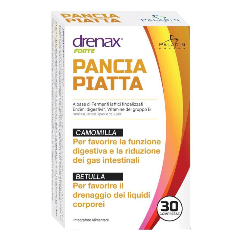 Paladin Intestino Drenax FORTE PANCIA Piatta Integratore 30 Compresse Paladin Intestino Drenax FORTE PANCIA Piatta Integratore 30 Compresse
