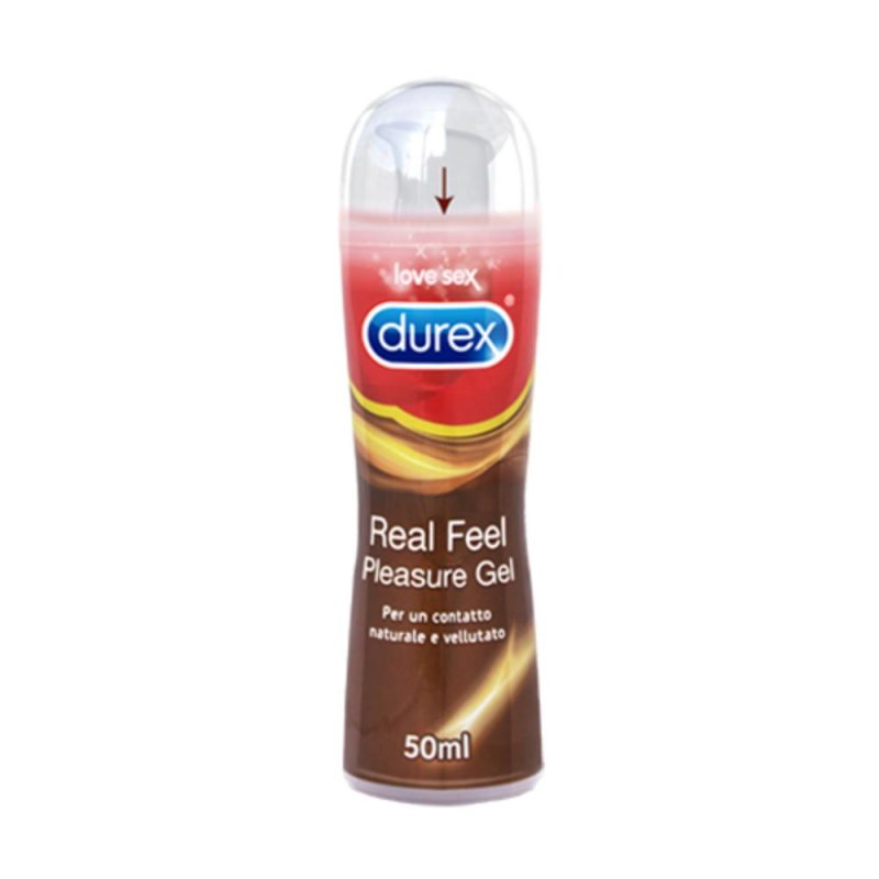 Durex real feel gel lubrificante intimo a base siliconica 50 ml