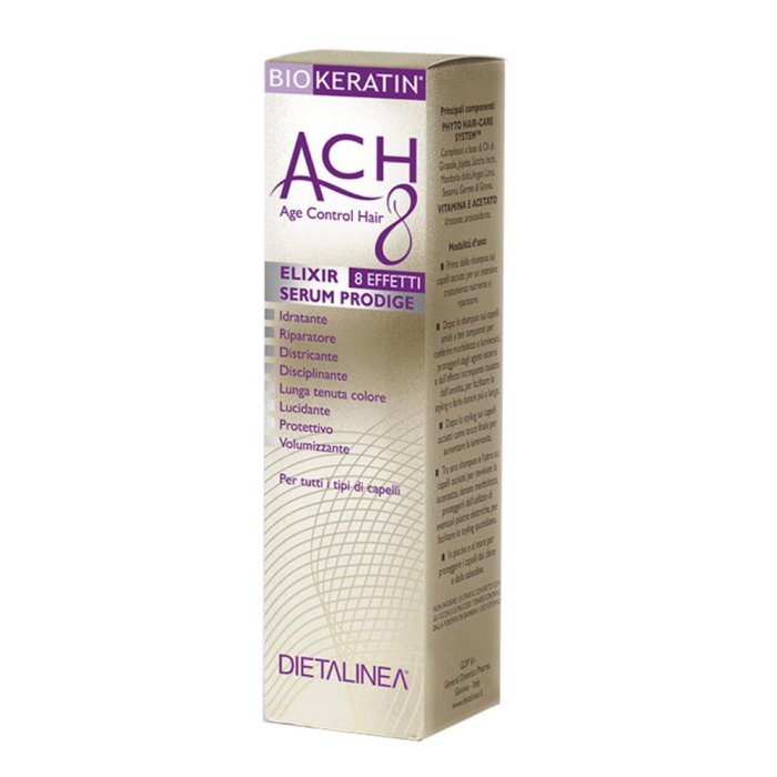 Biokeratin ACH8 - Elixir Serum Prodige 8 Effetti Siero Capelli 100 ml Biokeratin ACH8 - Elixir Serum Prodige 8 Effetti Siero Capelli 100 ml
