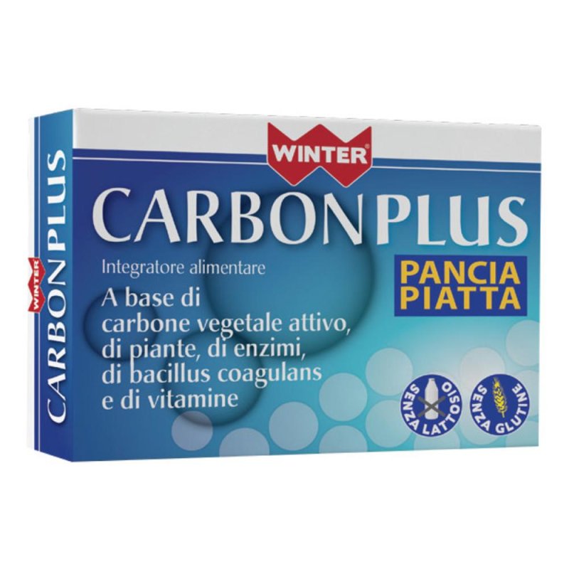 Winter CarbonPlus Pancia Piatta Integratore Flatulenza Post-Prandiale 30 Capsule Winter CarbonPlus Pancia Piatta Integratore Flatulenza Post-Prandiale 30 Capsule