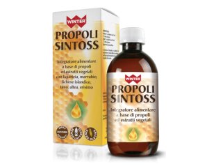 Winter Propoli Sintoss sciroppo 200 ml - sciroppo alla propoli per vie respiratorie adulti