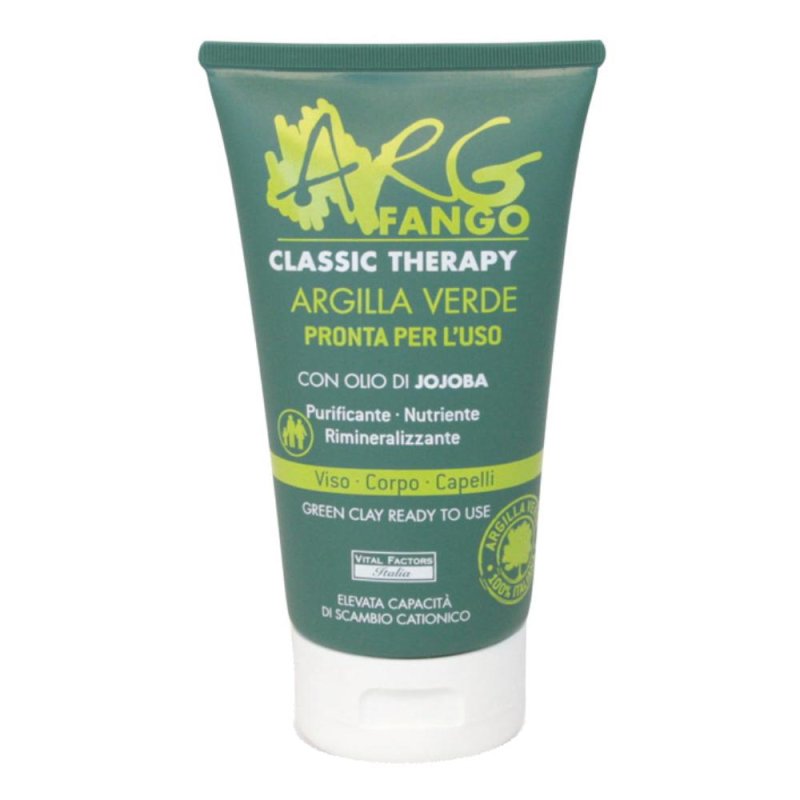 Argfango Classic Therapy argilla verde pronta all'uso per viso, corpo e capelli 150 ml Argfango Classic Therapy argilla verde pronta all'uso per viso, corpo e capelli 150 ml