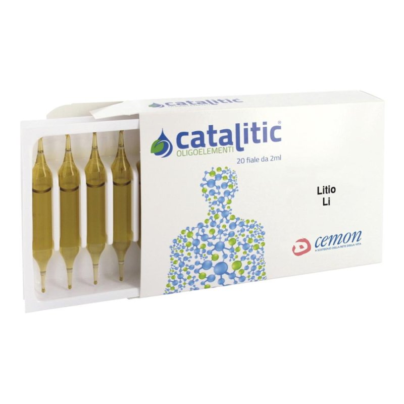 Cemon Catalitic - Oligoelementi Litio Li 20 Ampolle