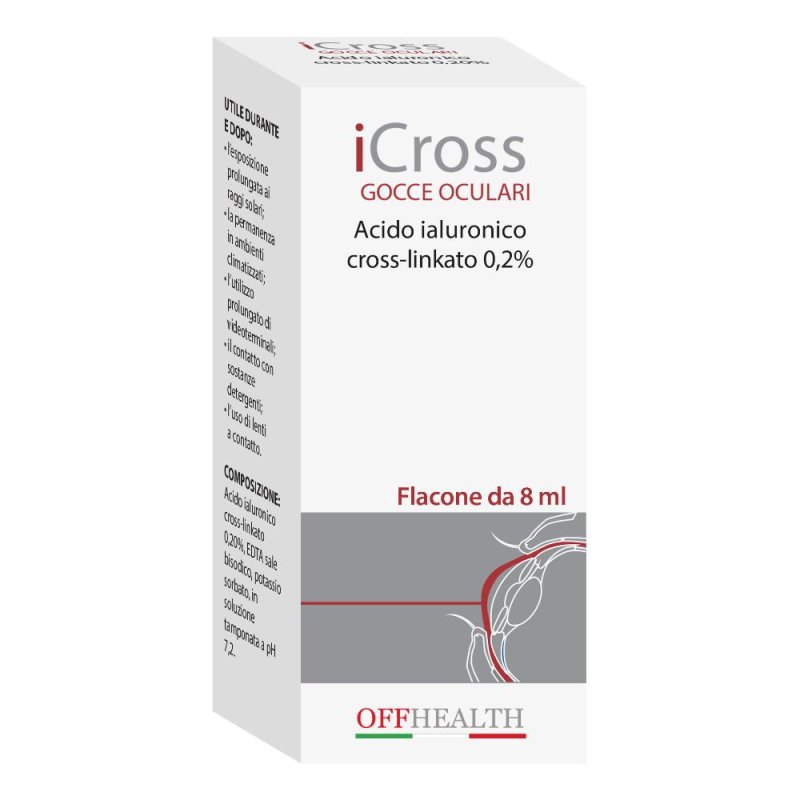 Off Italia Icross Gocce Oculari 8 ml