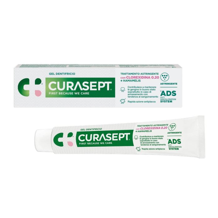 Curaden Curasept Gel Dentifricio 0,20 ADS Astringente Curaden Curasept Gel Dentifricio 0,20 ADS Astringente