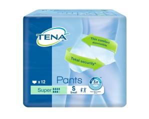 TENA PANTS SUPER PANN S 12PZ