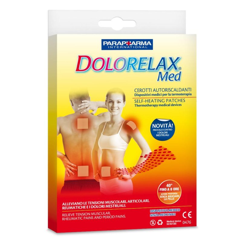 Dolorelax Med Cerotto Autoriscaldante 3 Pezzi Dolorelax Med Cerotto Autoriscaldante 3 Pezzi