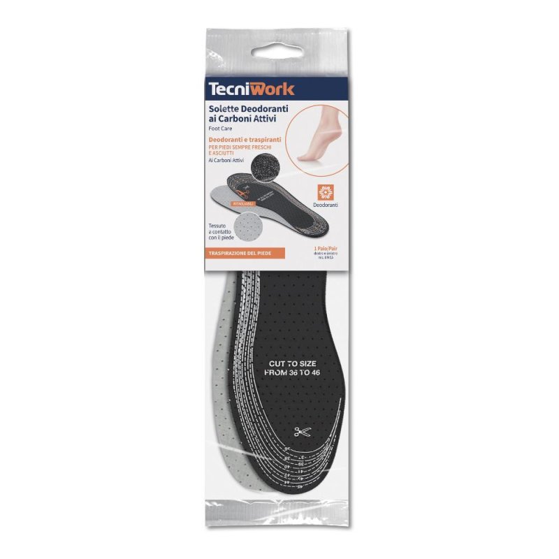 Solette deodoranti ai carboni attivi solette assorbiodore per scarpe