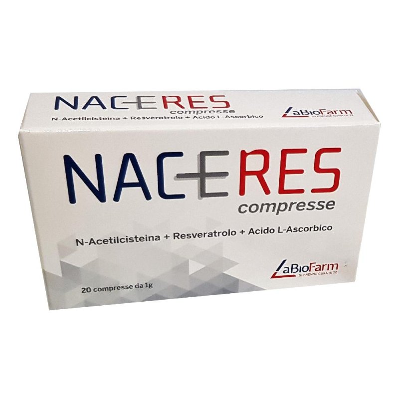 Labiofarm Di R. Ignomeriello Naceres 20 Compresse 1 G Labiofarm Di R. Ignomeriello Naceres 20 Compresse 1 G