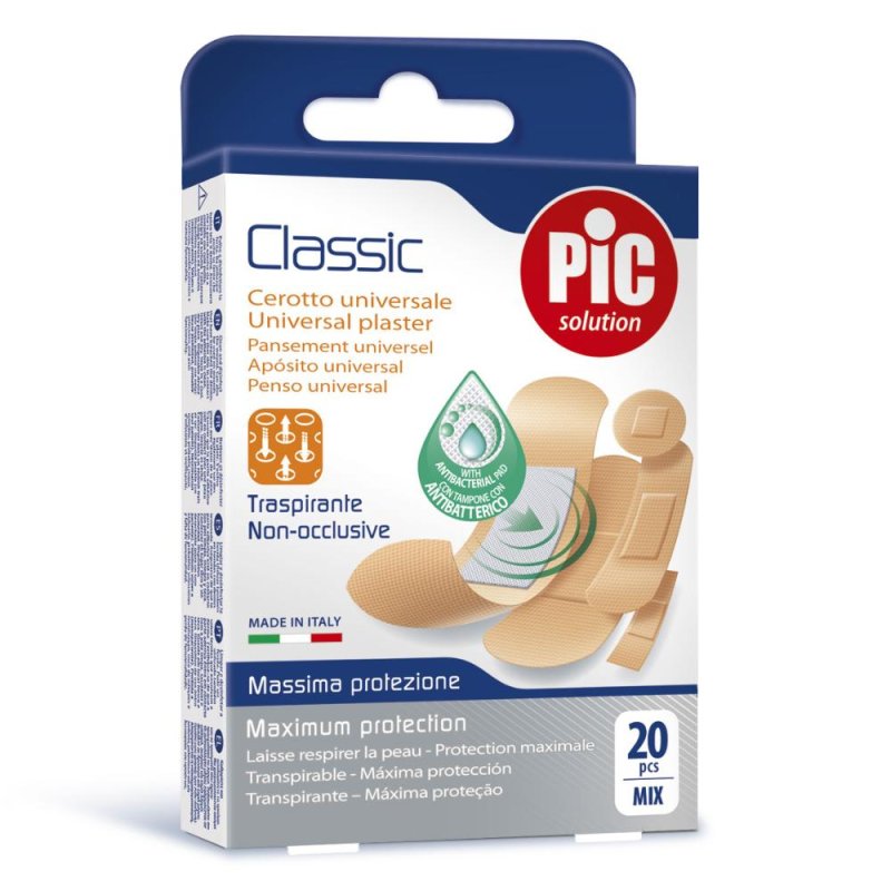 Artsana Pic Classic Cerotto Universale Mix 20 Pezzi