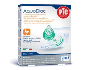 Pikdare Cerotto Pic Aquabloc Cm10x8 Antibatterico 5 Pezzi