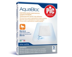 Pikdare Cerotto Pic Aquabloc 10x12 Sterile Antibatterico 5 Pezzi
