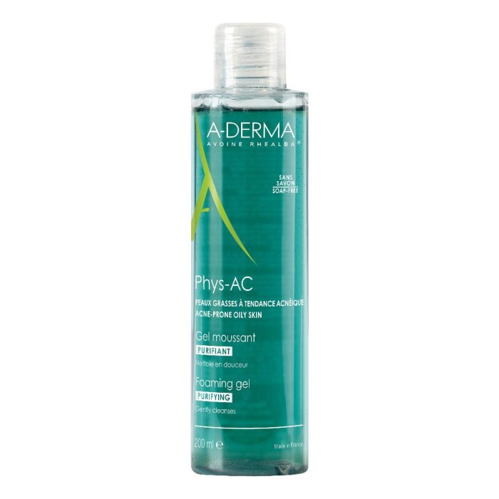 A-Derma Aderma Phys Ac Gel Detergente 200 ml A-Derma Aderma Phys Ac Gel Detergente 200 ml