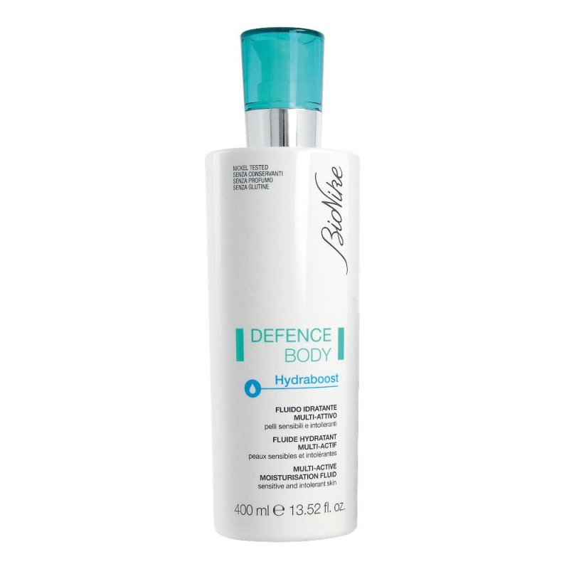 BioNike Defence Body Hydraboost Fluido Idratante Multi-Attivo 400 ml BioNike Defence Body Hydraboost Fluido Idratante Multi-Attivo 400 ml