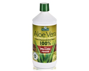 Optima Naturals Aloe Vera Succo Mirtillo Rosso 1 L