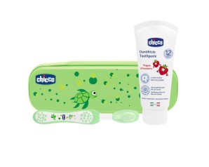 Chicco Set Dentale Verde Con Fluoro