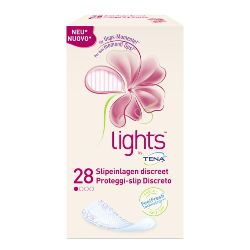 Tena Lady Incontinenza Discreto 28 Assorbenti Proteggi-Slip 1 Goccia