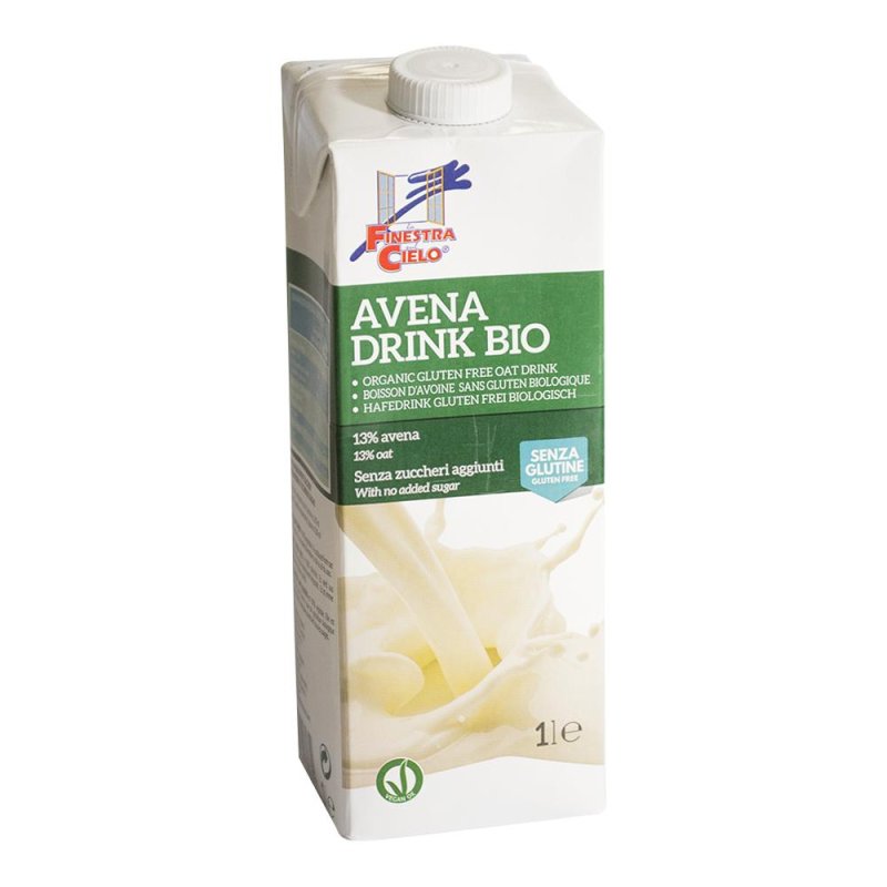 La Finestra Sul Cielo Bevanda di Avena BIO Vegan Senza Glutine 1L La Finestra Sul Cielo Bevanda di Avena BIO Vegan Senza Glutine 1L