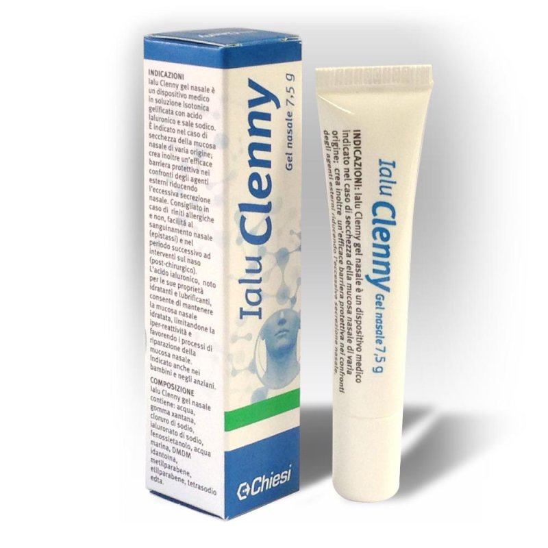 Chiesi Ialu Clenny Gel Nasale Soluzione Isotonica 7,5 g Chiesi Ialu Clenny Gel Nasale Soluzione Isotonica 7,5 g