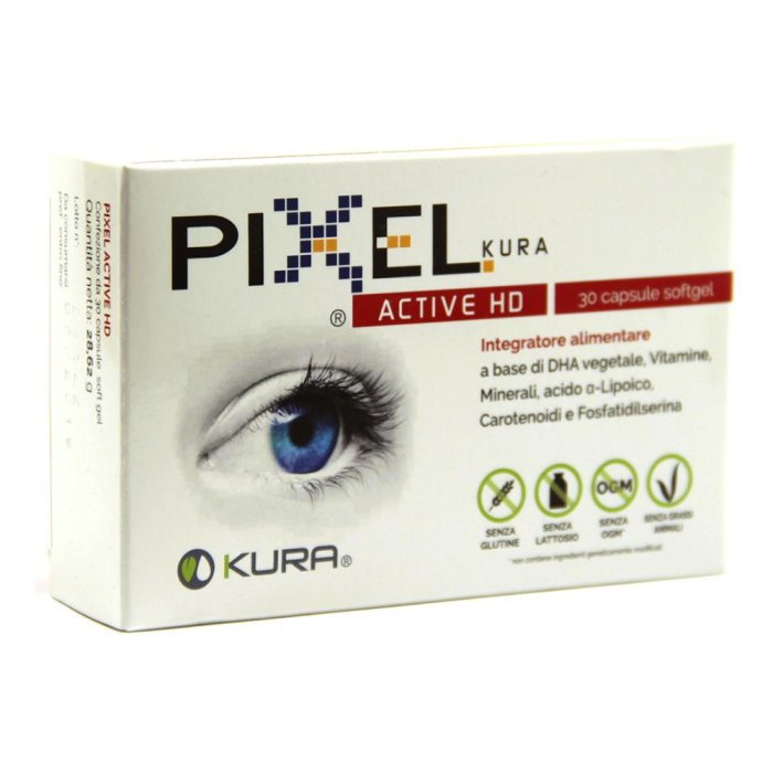 Kura Pixel Active HD Integratore Alimentare 30 Compresse Vegetali Kura Pixel Active HD Integratore Alimentare 30 Compresse Vegetali