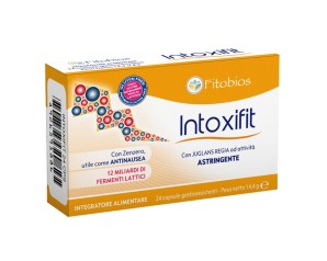 Fitobios Intoxifit 24 Capsule Gastroresistenti 600 Mg
