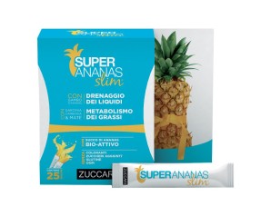 Zuccari Drenante Super Ananas Slim Soluzione Fluida 25 Bustine 10 ml