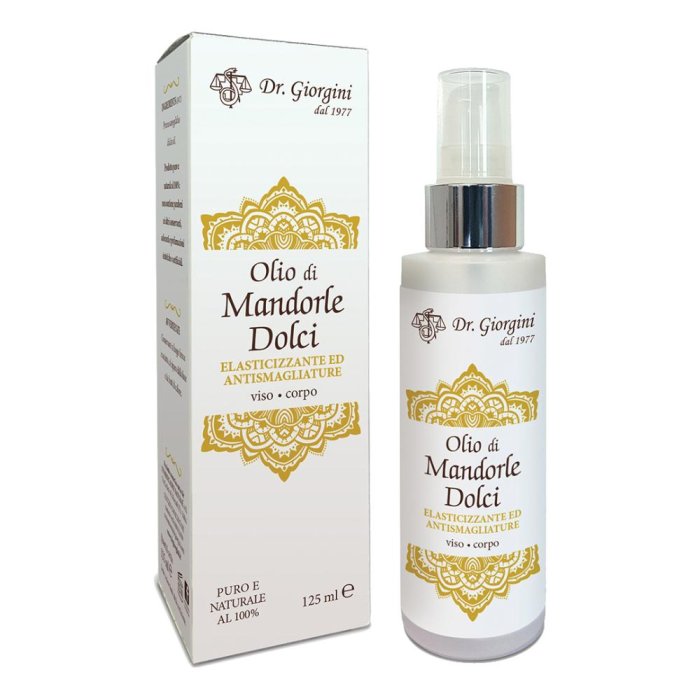 Dr Giorgini Olio Di Mandorle Dolci 125 Ml Dr Giorgini Olio Di Mandorle Dolci 125 Ml