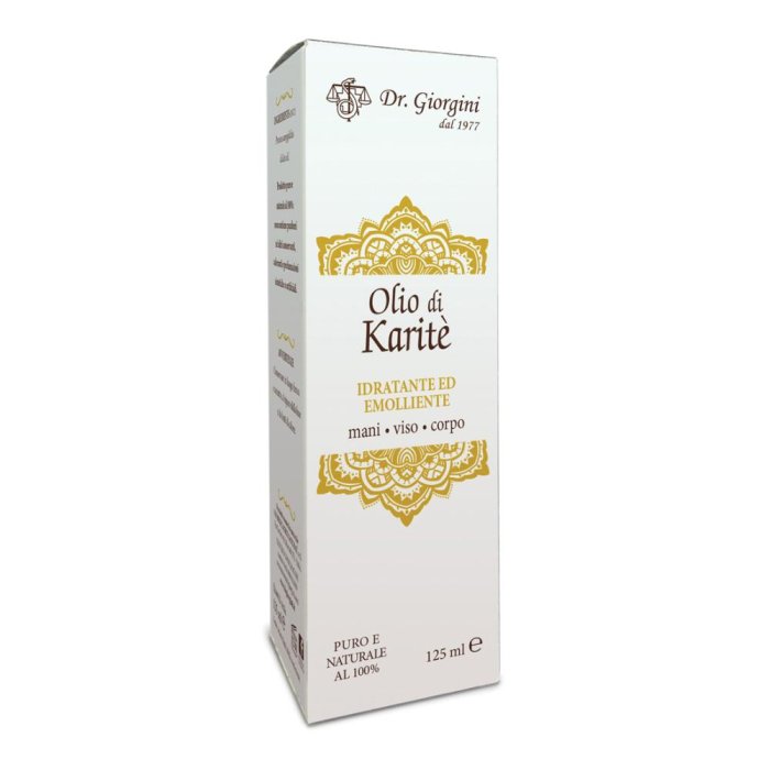Dr Giorgini Olio Di Karitè 125 Ml Dr Giorgini Olio Di Karitè 125 Ml