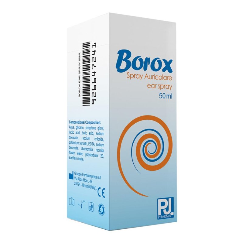 Gruppo Farmaimpresa Soluzione Auricolare Borox 50 Ml Gruppo Farmaimpresa Soluzione Auricolare Borox 50 Ml