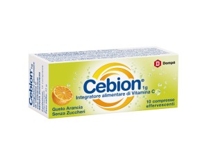 Cebion  Difese Immunitarie Vitamina C 10 Compresse Efferv Senza Zucchero