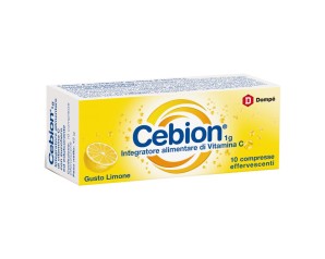 Cebion Effervescenti Integratore Alimentare  Vitaminca C Limone 10 Compresse