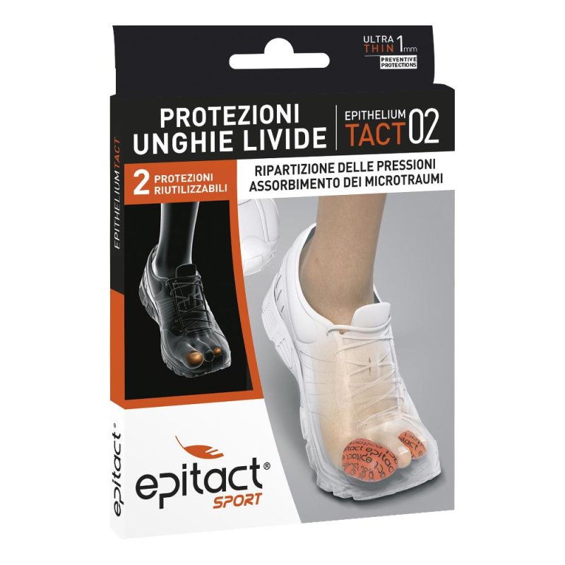 Epitact Sport Protezioni Unghie Livide EpitheliumTact 02 Taglia S 2 Pezzi Epitact Sport Protezioni Unghie Livide EpitheliumTact 02 Taglia S 2 Pezzi
