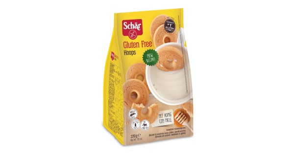 SCHAR HOOPS SENZA GLUTINE 220G - Celiachiacity