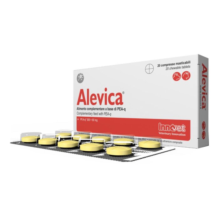 Innovet  Animali Domestici Alevica Cani e Gatti Integratore 20 Compresse