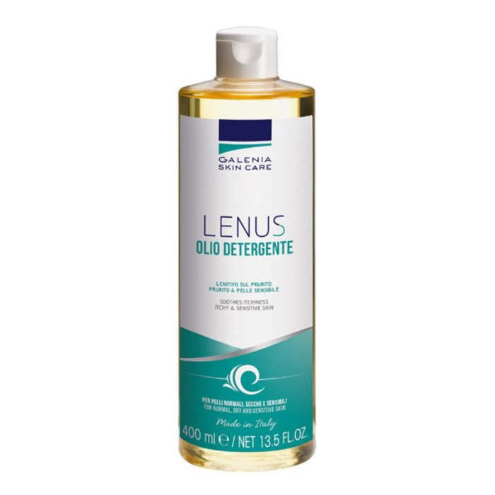 Lenus Olio Detergente 400 ml &ndash; Olio Detergente Delicato per Viso e Corpo, Detersione Idratante per Pelle Secca e Sensibile