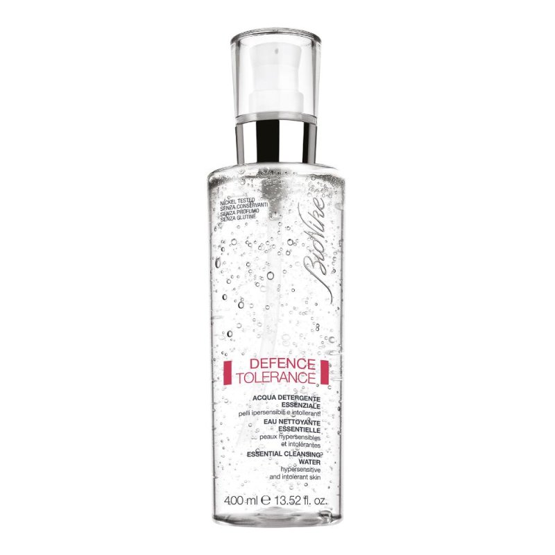 BioNike Defence Tolerance Acqua Detergente Essenziale Viso e Corpo 400 ml BioNike Defence Tolerance Acqua Detergente Essenziale Viso e Corpo 400 ml
