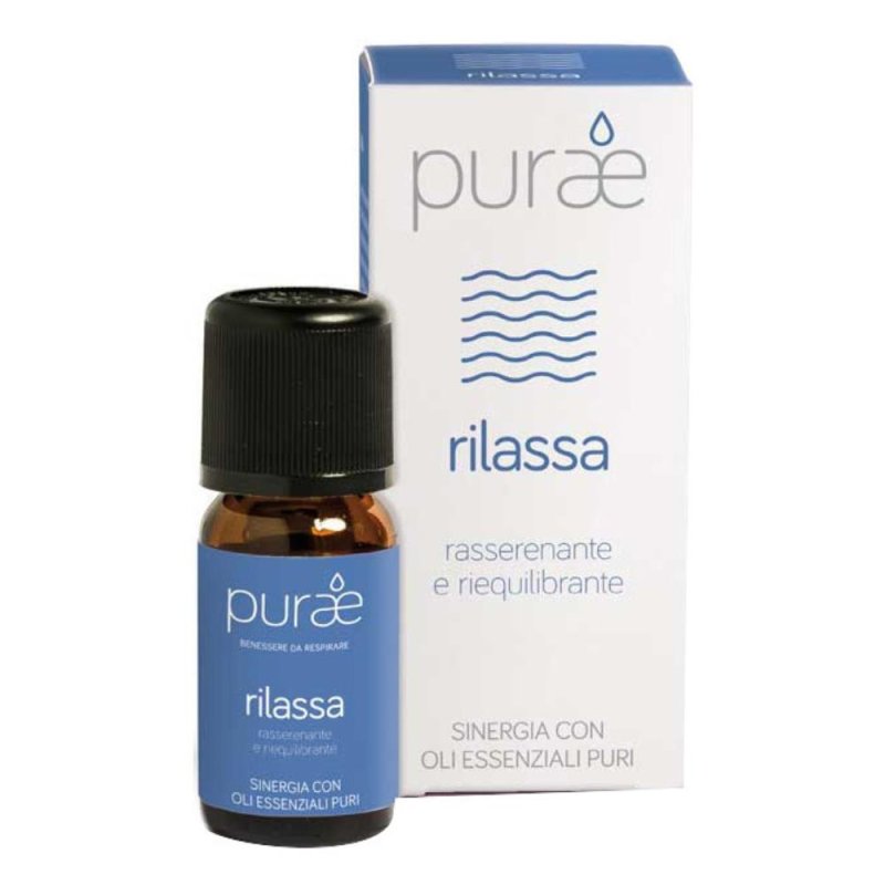 Purae Sinergia Oli Essenziali - Rilassa Rasserenante E Riequilibrante 10 ml Purae Sinergia Oli Essenziali - Rilassa Rasserenante E Riequilibrante 10 ml