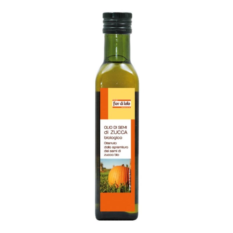 Olio di Semi di Zucca Biologico 250 ml &ndash; Olio di Zucca Puro e Naturale da Agricoltura Biologica