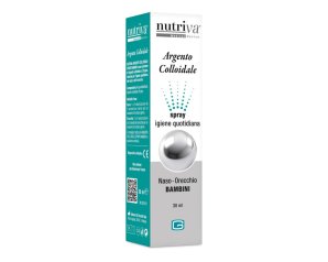 Cabassi & Giuriati Nutriva Argento Colloidale Naso/orecchie 30 Ml