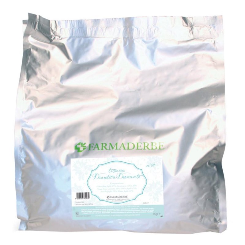Tisana Diuretica Drenante 1 kg &ndash; Infuso di Erbe Officinali Depurativo e Sgonfiante per Ritenzione Idrica