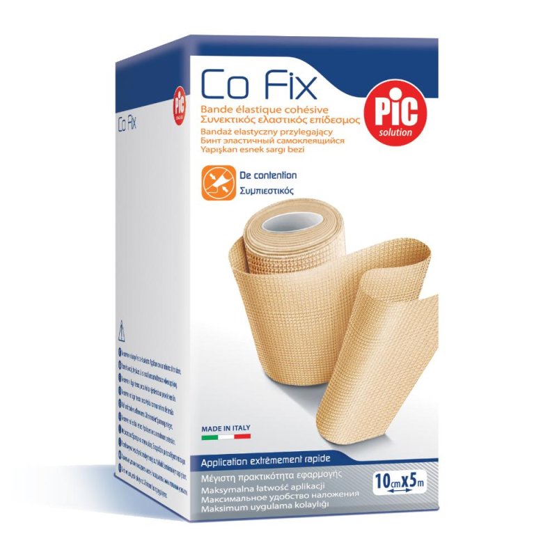 Pikdare Benda Elastica Pic Co Fix Autoadesiva 10x5cm Medium Astuccio