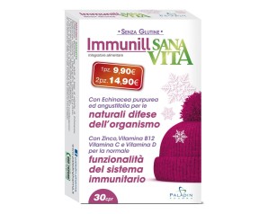 Paladin Pharma Integratori Alimentari Sanavita Immunil 30 Compresse