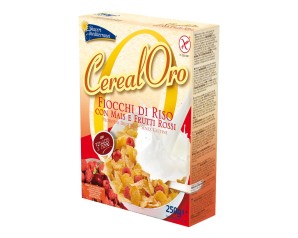 Piaceri Mediterranei Cerealoro Fiocchi Di Riso Con Mais E Frutti Rossi 250  G