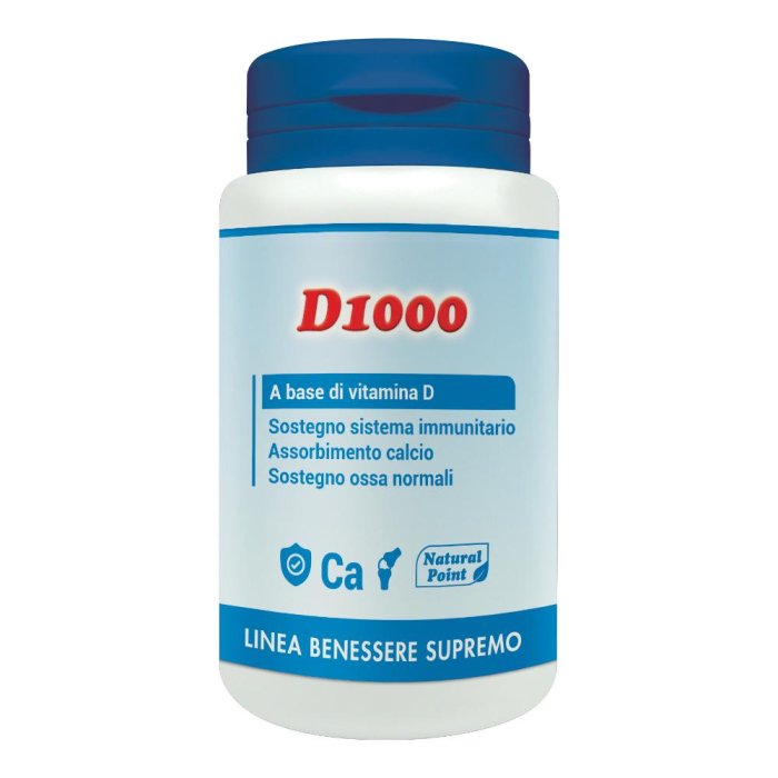 Natural Point D1000 Integratore Alimentare 70 Capsule Vegetali